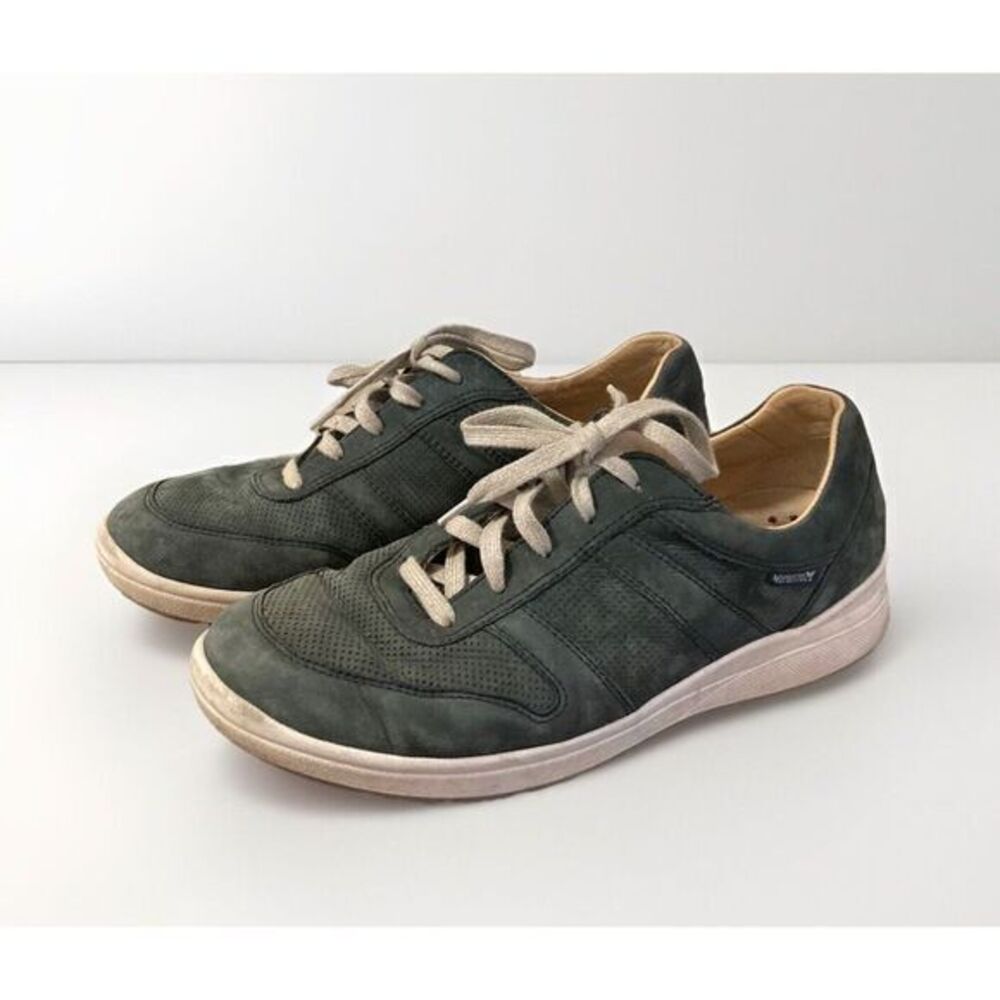 Mephisto Rebeca‎ Perf Sneaker Shoe Navy Suede Leather Size 9 US
